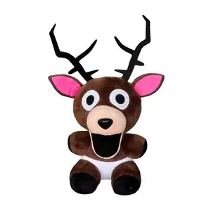18cm Animals Deer Plush Toys 99 Nights In The Forest Deer Plush Soft Stuffed Plush Doll for Children Birthday Gifts
