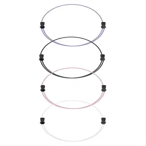 4pcs Adjustable Crop Band for Tucking Sweater and Shirt, the Elastic to Change Style of Your Tops,M