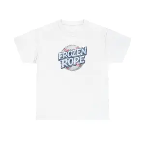 Frozen Rope Baseball T-Shirt - Baseball Graphic Tee - Baseball Slang Shirt - Sports Fan Gift - Summer Ball Game Apparel - Baseball Tee