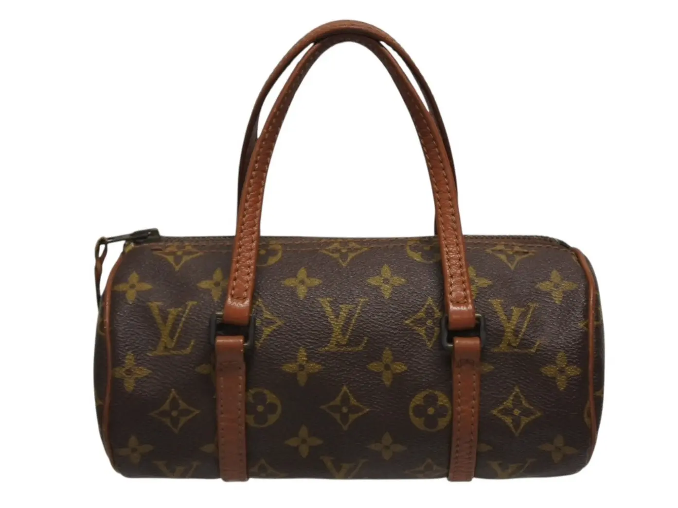Pre-owned Louis Vuitton Coated Canvas Shoulder Bags Monogram Papillon 22