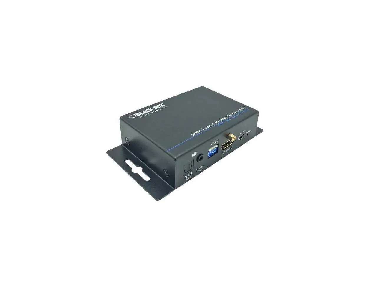 Black Box AEMEX-HDMI-R2 Audio Embedder/De-embedder - HDMI 2.0
