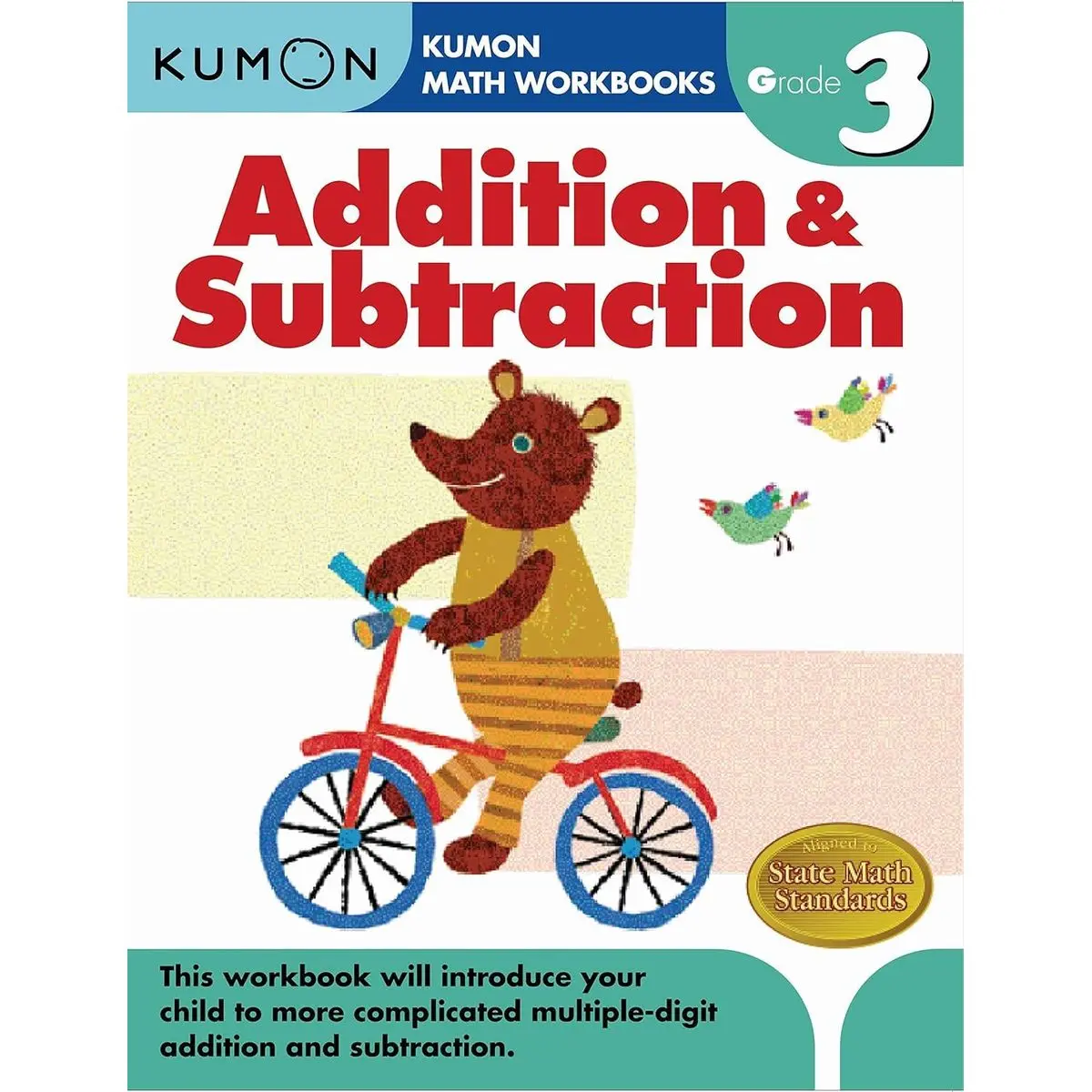 Kumon Grade 3 Addition & Subtraction (Kumon Math Workbooks) Paperback – June 5, 2008
