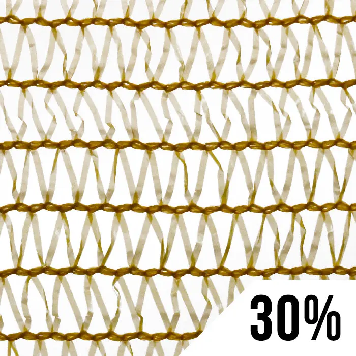 GROW1 Greenhouse Shade Cloth Beige 30% Light Dep 20ft x 100ft