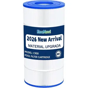 C900 Pool Filter Cartridges Compatible with Hayward C900, Replacement for Pleatco PA90, Hayward CX900RE, Unicel C-8409, 90 sq.ft