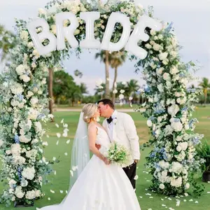 16in Bride Balloons Pack, Letter Balloons, Perfect for Bridal Showers & Bachelorette Parties, Enhance Bride's Getting-Ready Room Decorations