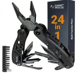 Multifunctional 24-In-1 Tool Pliers, Outdoor Multifunctional Tools, Professional Survival Camping Hunting Gear, Ideal Gift for Men Dad Husband