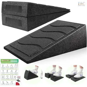 EC 480 lbs Weight Capacity 5 Adjustable Angles Slant Board, Calf Stretch Yoga Foam Wedge Incline Board for Exercise Squat Ankle Mobility Physical Therapy