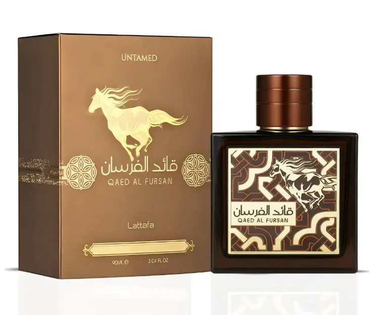 Lattafa Qaed Al Fursan Untamed Eau de Parfum for Unisex 3.04oz - 90ML Bold Arabian Perfume Arabian Fragrance Arabian Fragrance Aromatic Cologne long lasting perfume Arabian Fragrance Arabian Fragrance