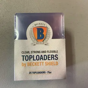 Beckett Shield 75pt Toploaders