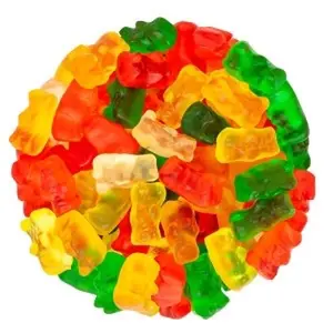 HARIBO Gummi Candy - Original Goldbears Gummy Bears 1/2 LB Bag