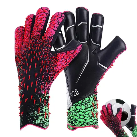 Soccer Goalkeeper Gloves - High Performance Soccer Equipment with Rubber, Anti-Slip Surface, Breathable Synthetic Leather for Youth & Adults