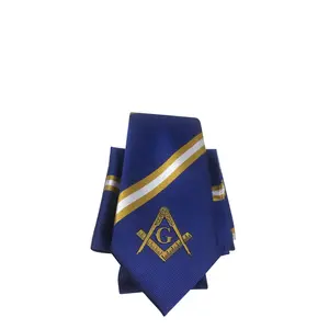 Compass Blue Mason Tie