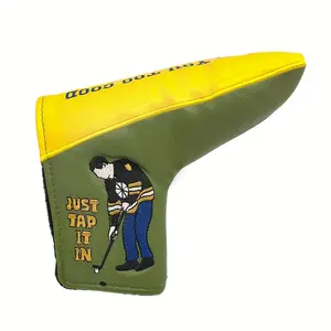 Golf Pack Putting Cover, Dust-proof Golf Putter Head Cover, Golf Wedges Accessories for Men & Women, Golf Bag, Golf Club Protector, Golf Accessory