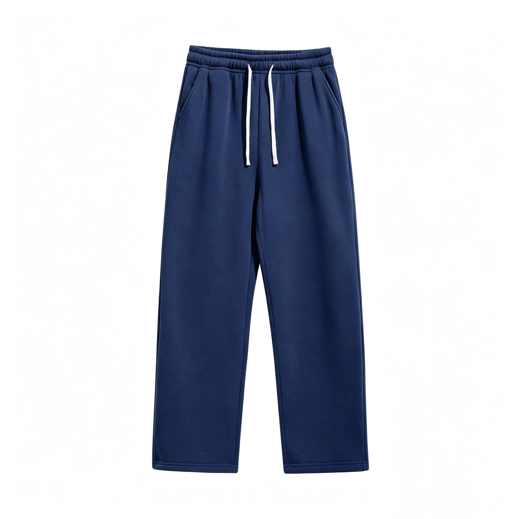3-Pack Men’s Casual Wide-Leg Sweatpants – Soft, stretchy, breathable straight-leg pants for everyday wear and the gym