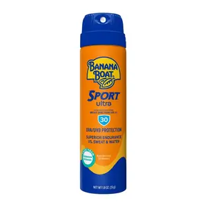 Banana Boat Sport Ultra SPF 30 Sunscreen Spray, Travel Size 1.8oz