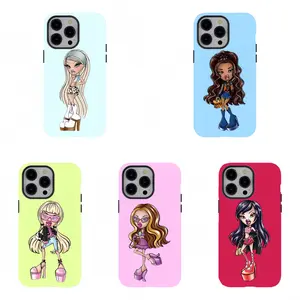 Y2K B-Bratz Girl Phone Case|90s Retro B-Bratz Phone Case|For iPhone 17 Pro Max 16 15 14 13 12 11 for Samsung S21 S22 S23 S24 S25 Phone Case|Gift for him for her|Tough Phone Case|Best Gift