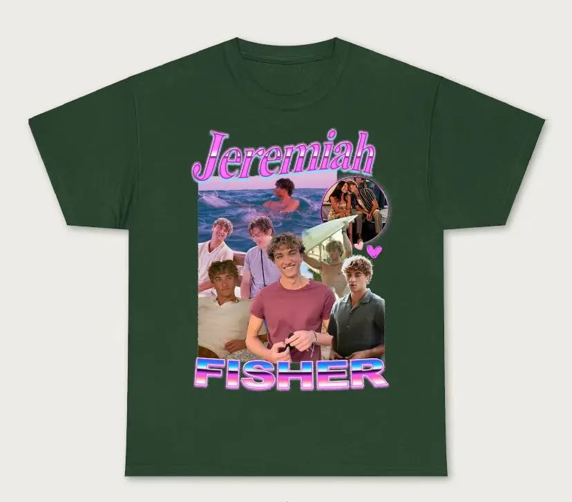 Jeremiah Fisher Shirt, Team Jeremiah Shirt, Team Jelly Tee, The Summer I Turned Pretty Shirt, TSITP Tee, Movie Cotton Graphic Tee Classic Top