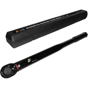 1/2" Drive Heavy-Duty Click Torque Wrench 25-250 ft-lbs (33.9-338.9 Nm), For  and Large