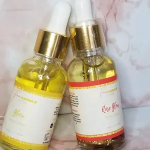 Glow Facial Oil Serums Skincare Hydrate Moisturize Moisturizer Coconut Avocado Jojoba