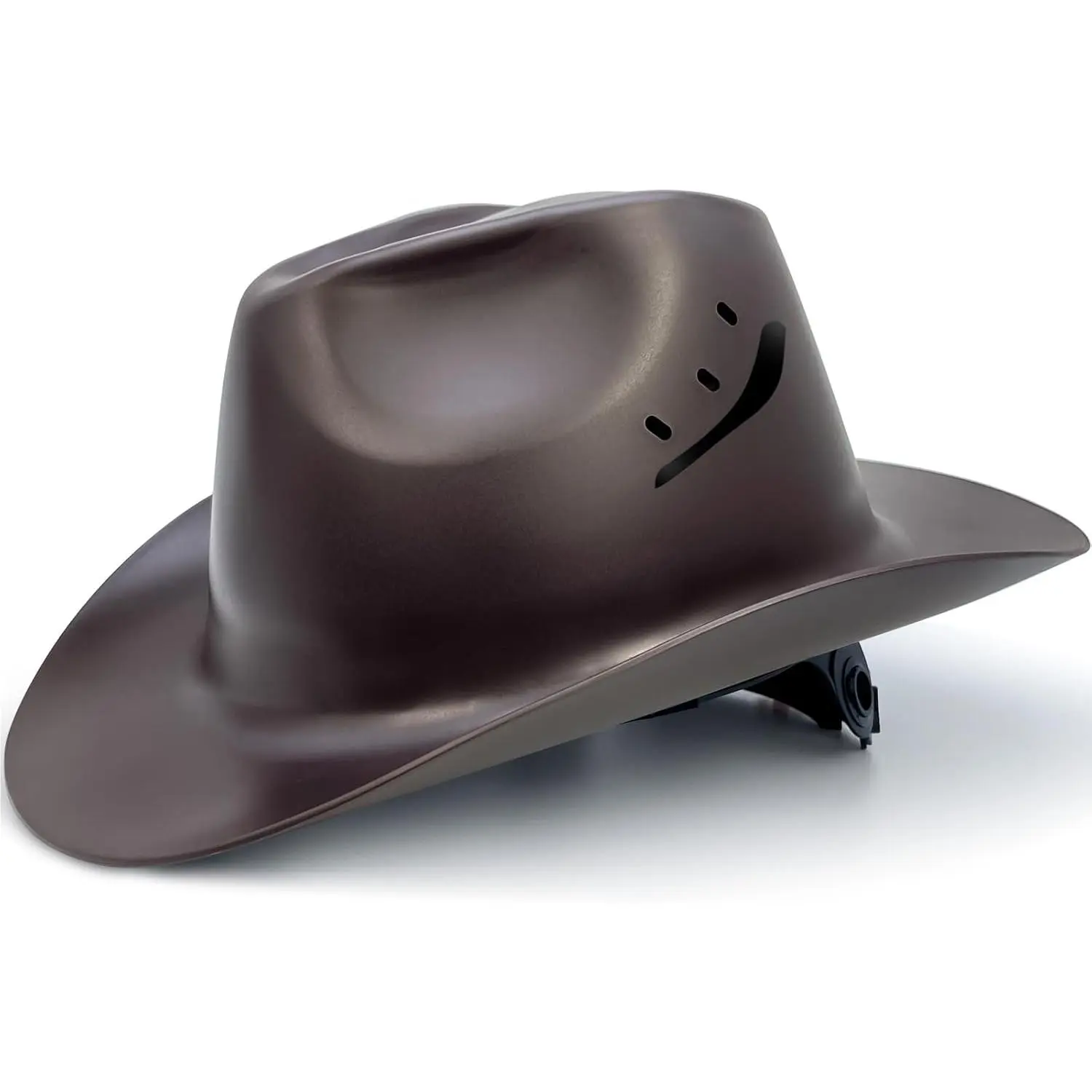 Western Cowgirl Hat for Men & Women, Lightweight HDPE Wide Brim Cap with Ventilation for Gardening, Farming & Ranch Work, Cowgirl Hats Adjustable Cap Adjustable Sun Cap