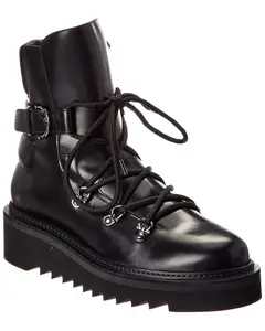 DNU PACK Ferragamo Elimo Leather Bootie