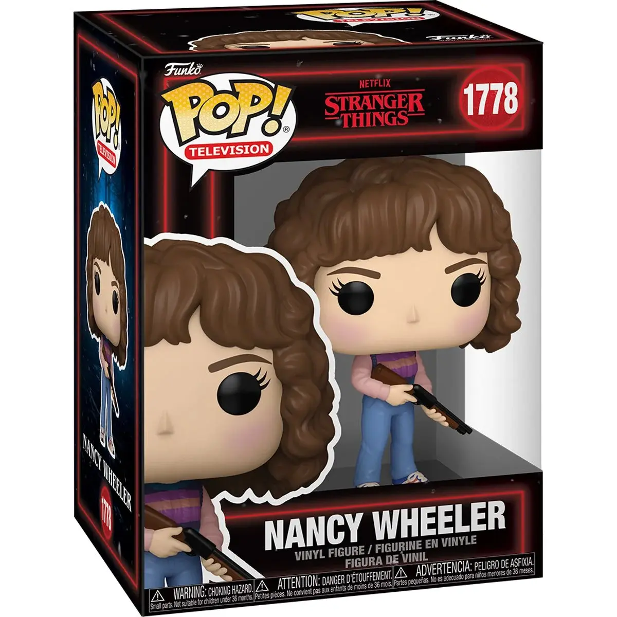 Stranger Things Season 5 Nancy Wheeler Funko Pop! Vinyl Figure #1778 Stranger Things Season 5 Nancy Wheeler Funko Pop! Vinyl Figure #1778