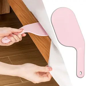 2pcs Pink Large Size Home Bed Mattress Multi-Functional Easy Effortless Bedding Helper, Mattress Raiser, Bed Frame Fixing Gap Plug, Durable Bedding Accessories