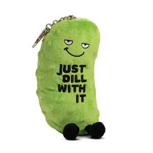 "Just Dill With It" Pickle Plush Bag Charm