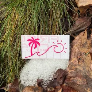 Ocean Wave Decal - Waterproof Permanent Vinyl Sticker in Bright Colors for Smooth Non-Porous Surfaces - Various Sizes Available