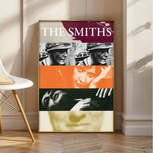 The Smiths The Queen Is Dead Classic Album Inspired Poster, Vintage Retro Rock Wall Art, Music Lover Gift