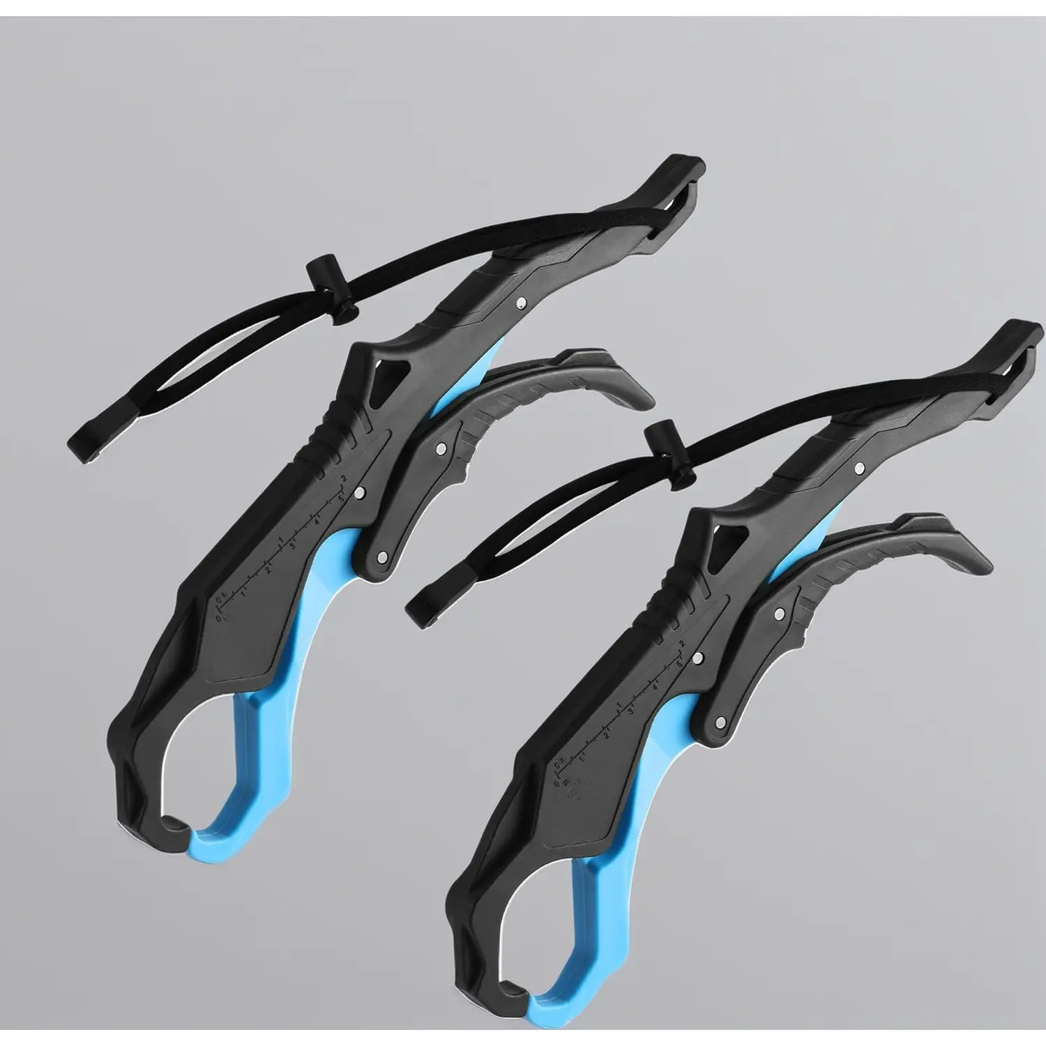 10.5 in Fishing Lip Grip Tool - Lightweight Nylon/Fiberglass Construction, Lanyard Grip, Non-Slip Handle for Secure Fish Handling, Freshwater Catch & Release Use
