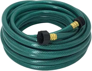 1/2" Short Garden Hose -10Ft for Lawn, Boat Hose, Flexible and Lightweight,No Leaking, Durable PVC Hose
