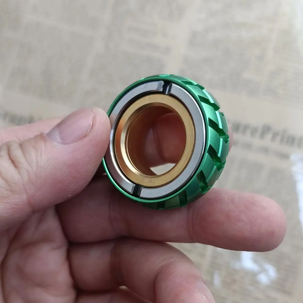 Magnetic Metal Fidget Toy, Ring Slider Fidget Toy, Relieve Adult Stress, Stress Relief Fidget, Stress Relief Fidgeting, Leisure Tactile Coin, EDC Fidget Toy for Adults & Teens