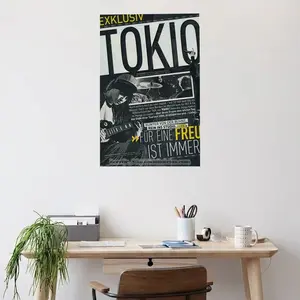 Poster Tokio Hotel Tom Kaulitz Gift For Fans Y2K Alternative Style
