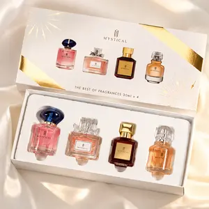 MYSTICAL   curations  Luxury Spray Collection - 4pcFragrance Gift Set for Women I Long-Lasting FineMist Perfume (30ml x 4) IWoody & Fruity Notes|For daily ues or gift, Valentine's Day|women's perfume|long lasting perfumes|mini perfumes good scent