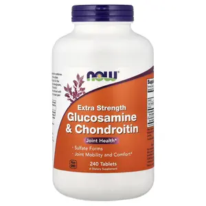 NOW Foods Glucosamine & Chondroitin, 240 Tablets