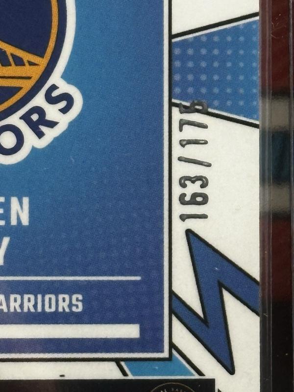 2024-25 Donruss Optic #17 Stephen Curry MY HOUSE! Hyper Blue Prizm #’d /175