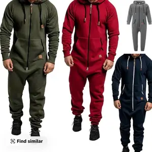 long sleeve full-zip overall