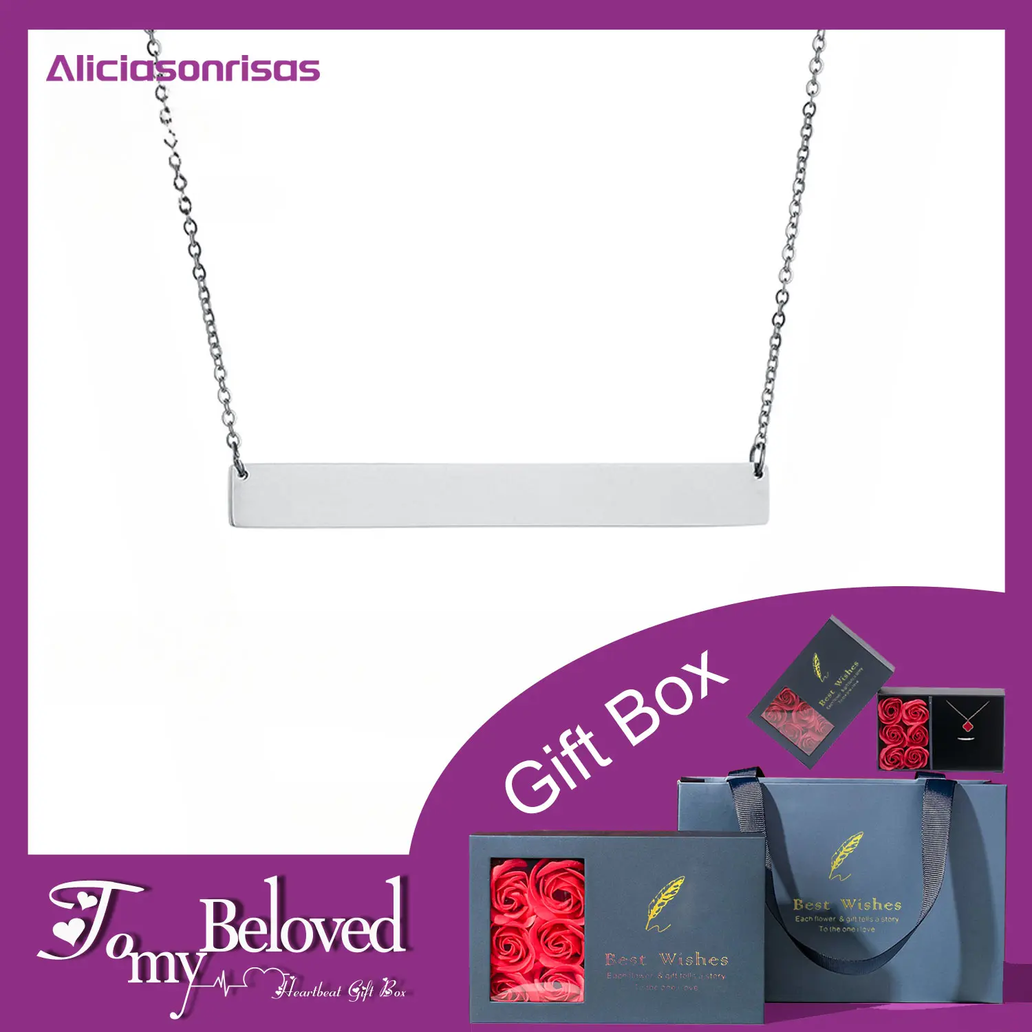 Silver with Gift Box