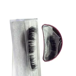 Handmade False Eyelash Strip - Synthetic, Handmade, Full Volume Look, Individual Lash Strips, No Mink