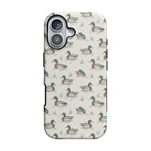 Casely iPhone 17 Case | The Boyfriend Collection | Mallard & Co. | Bold Protective Design | Compatible with MagSafe