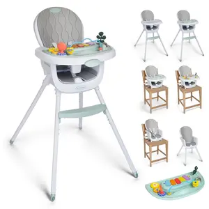Infantino Music and Lights 8-in-1 Convertible High Chair