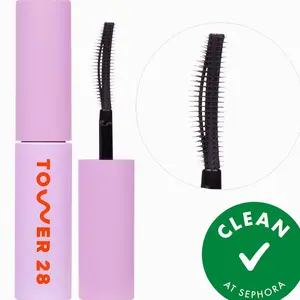 Tower 28 Beauty Mini MakeWaves Lengthening + Volumizing Mascara