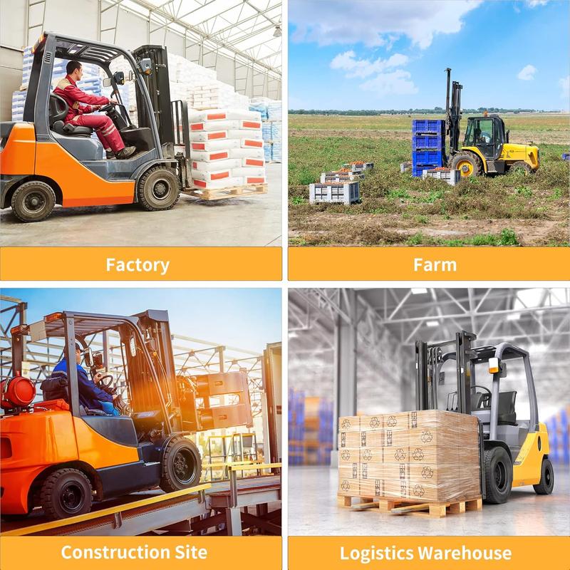 YINTATECH 4.5in Width Forklift Extensions Fits for 4" Wide Forks, Heavy Duty Pallet Fork Extension, 96in Length, 1 Pair, Yellow