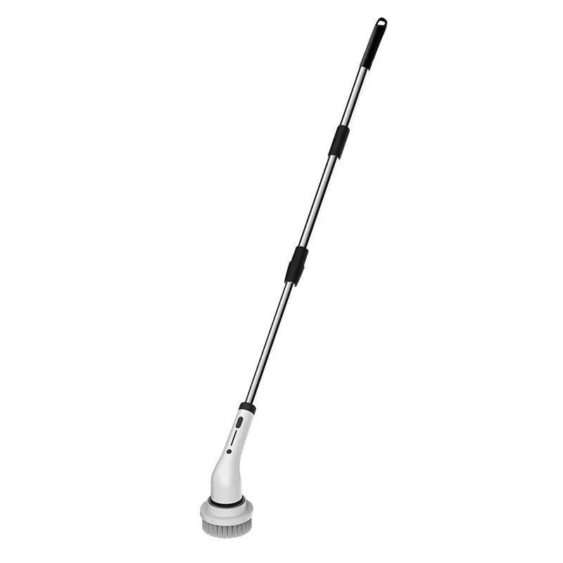Electric Spin Scrubber Set - Extendable Handle, High-Grade Durable Materials, Compact and Portable Electric Cleaning Brush for Bathrooms, Floors