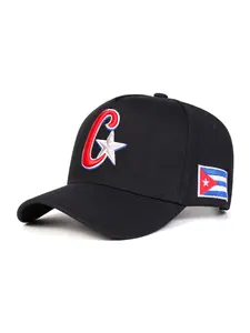 Unisex C Star Five-Sided Baseball Hat, Adjustable Sun Protection Casual Hat for Spring & Fall, Outdoor Travel Beach Vacation