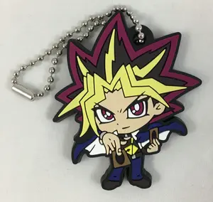 YU-GI-OH! YAMI YUGI DEFORMED RUBBER KEYCHAIN