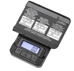 AMERICAN WEIGH SCALES DIGITZ SERIES DZ5-650G X 0.1G DIGITAL POCKET SCALE