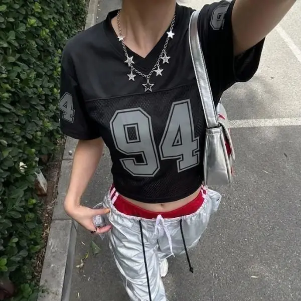(OFF 55%) ARIRANG World Tour 2026 Football Jersey, Oversized Spandex Mesh Sports Tee, Korean Style Soccer Streetwear Top