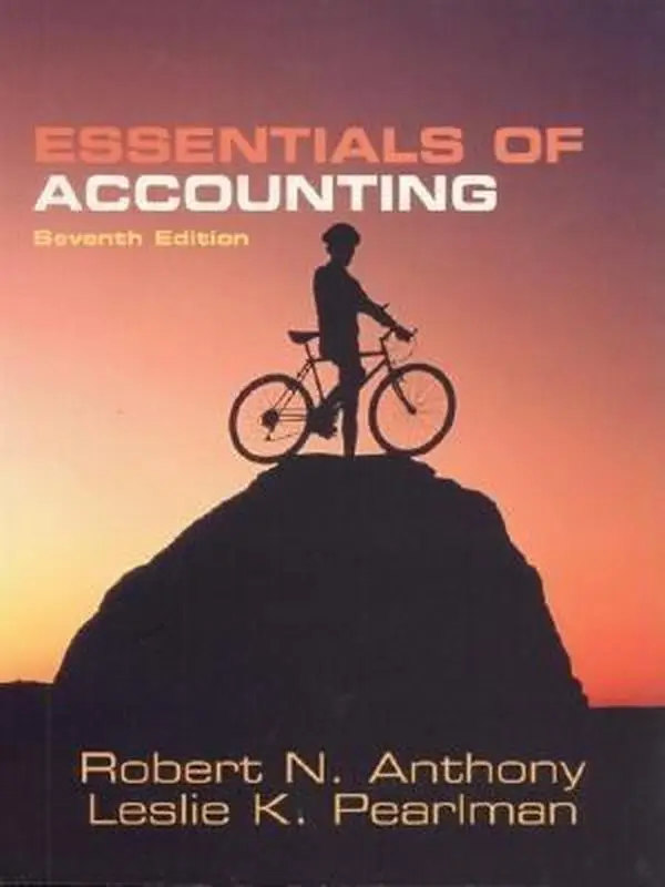 USED-Essentials of Accounting (7th Edition) by Robert N. Anthony (Paperback)